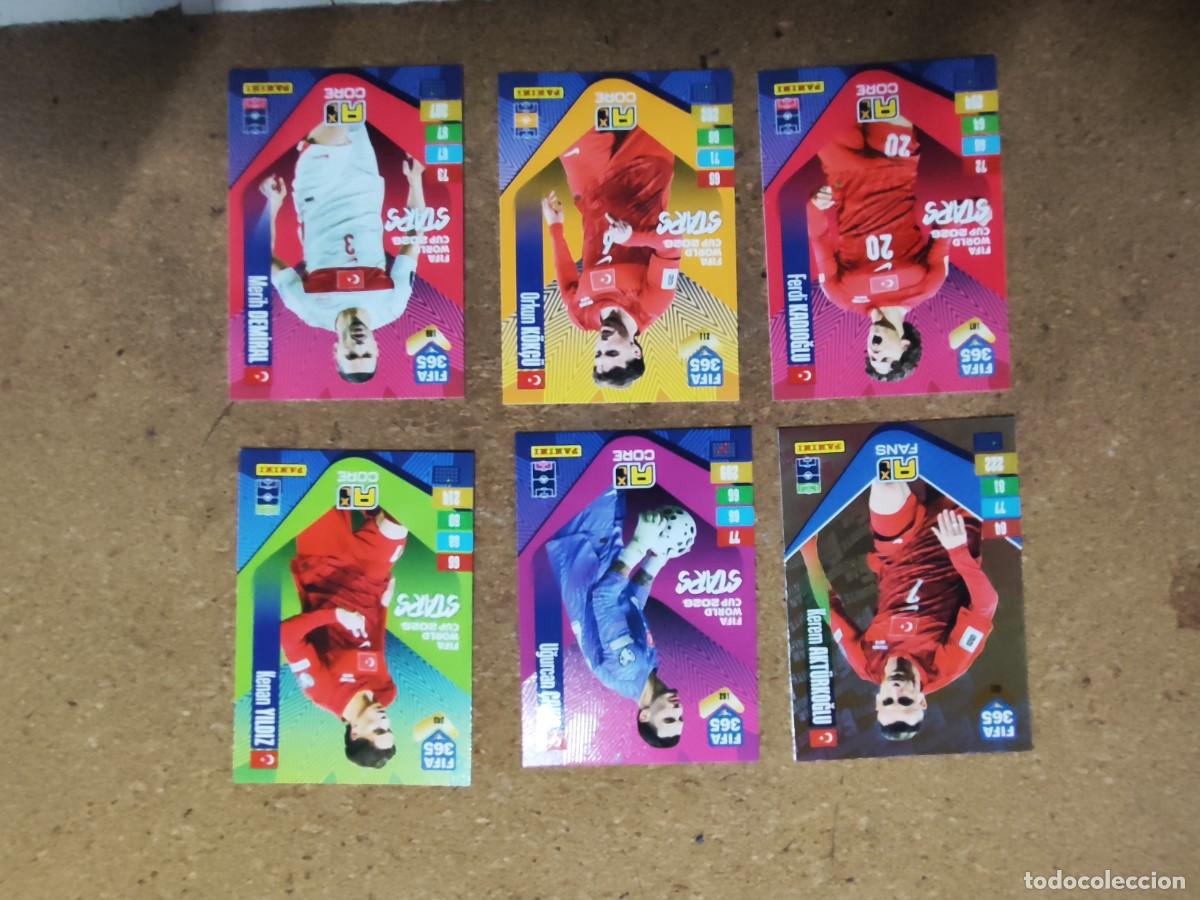 Cromos de f&uacute;tbol: ADRENALYN XL FIFA 365 2027 LOTE DE 6 CARTAS DE TURQUIA CON ESPECIAL # PANINI
