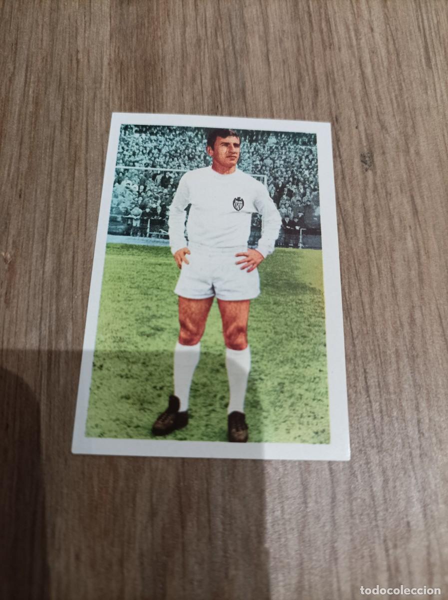 Cromos de f&uacute;tbol: MUY DIFICIL - LIGA FHER DISGRA 68 69 1968 1969 - ANIBAL PEREZ (VALENCIA) - NUNCA PEGADO (COMO NUEVO)