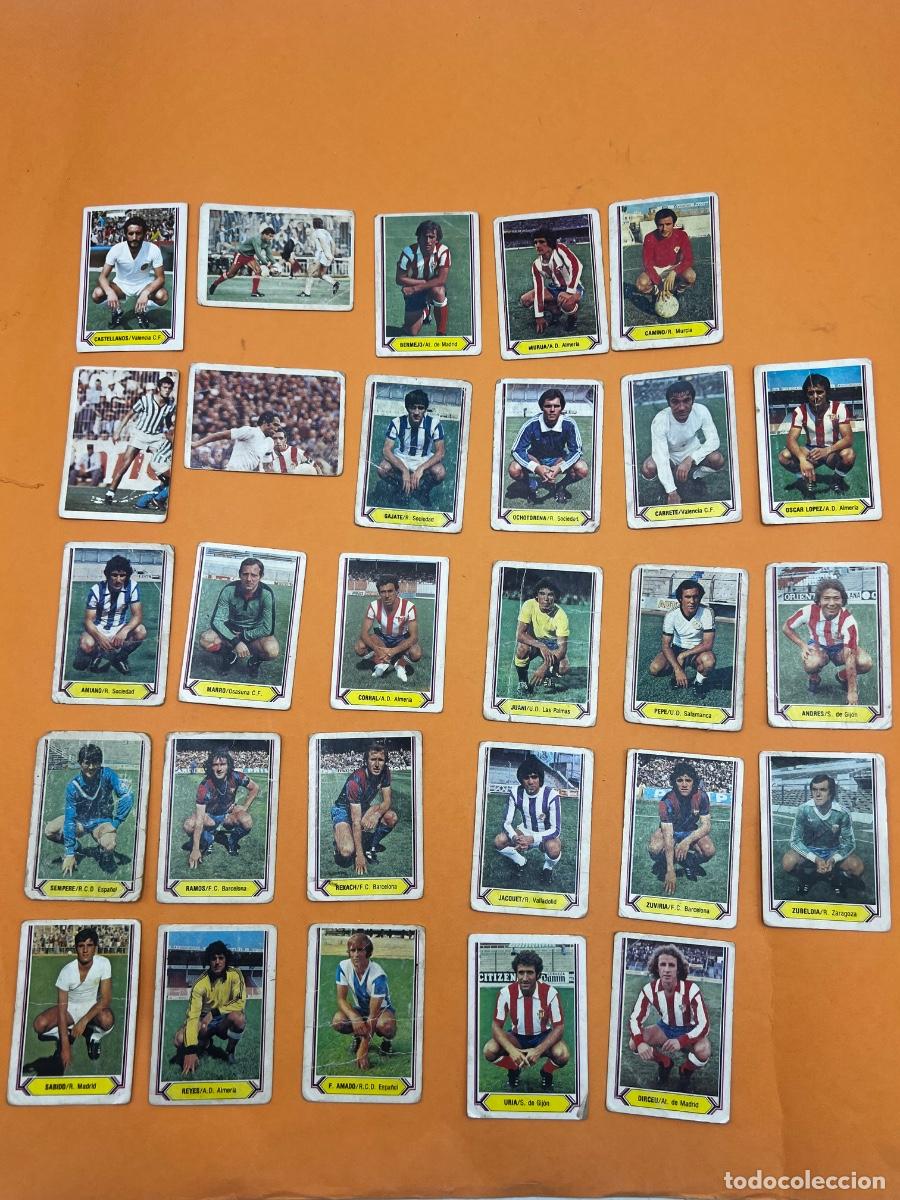 Cromos de f&uacute;tbol: LOTE 28 CROMOS. LIGA ESTE. 80/81. CROMOS SIN PEGAR. TODOS DIFERENTES.