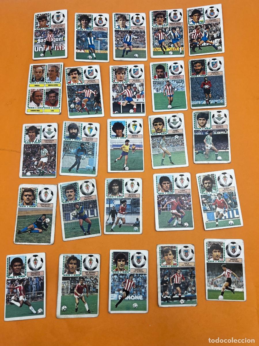 Cromos de f&uacute;tbol: LOTE 115 CROMOS. LIGA ESTE. 83/84. CROMOS SIN PEGAR. TODOS DIFERENTES.