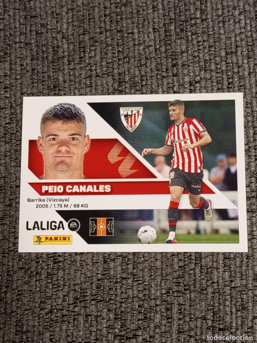 Cromos de f&uacute;tbol: Liga este 26 27 Panini PEIO CANALES FICHAJE 35 ATHLETIC DE BILBAO nuevo