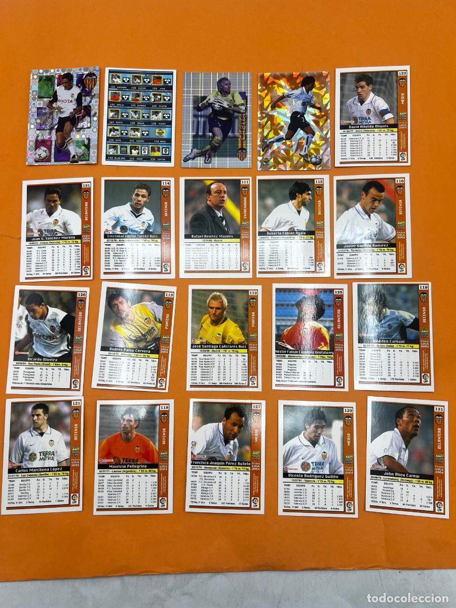 Cromos de f&uacute;tbol: LOTE 28 CROMOS. LAS FICHAS DE LA LIGA 2004. CROMOS NUEVOS. TODOS DIFERENTES.