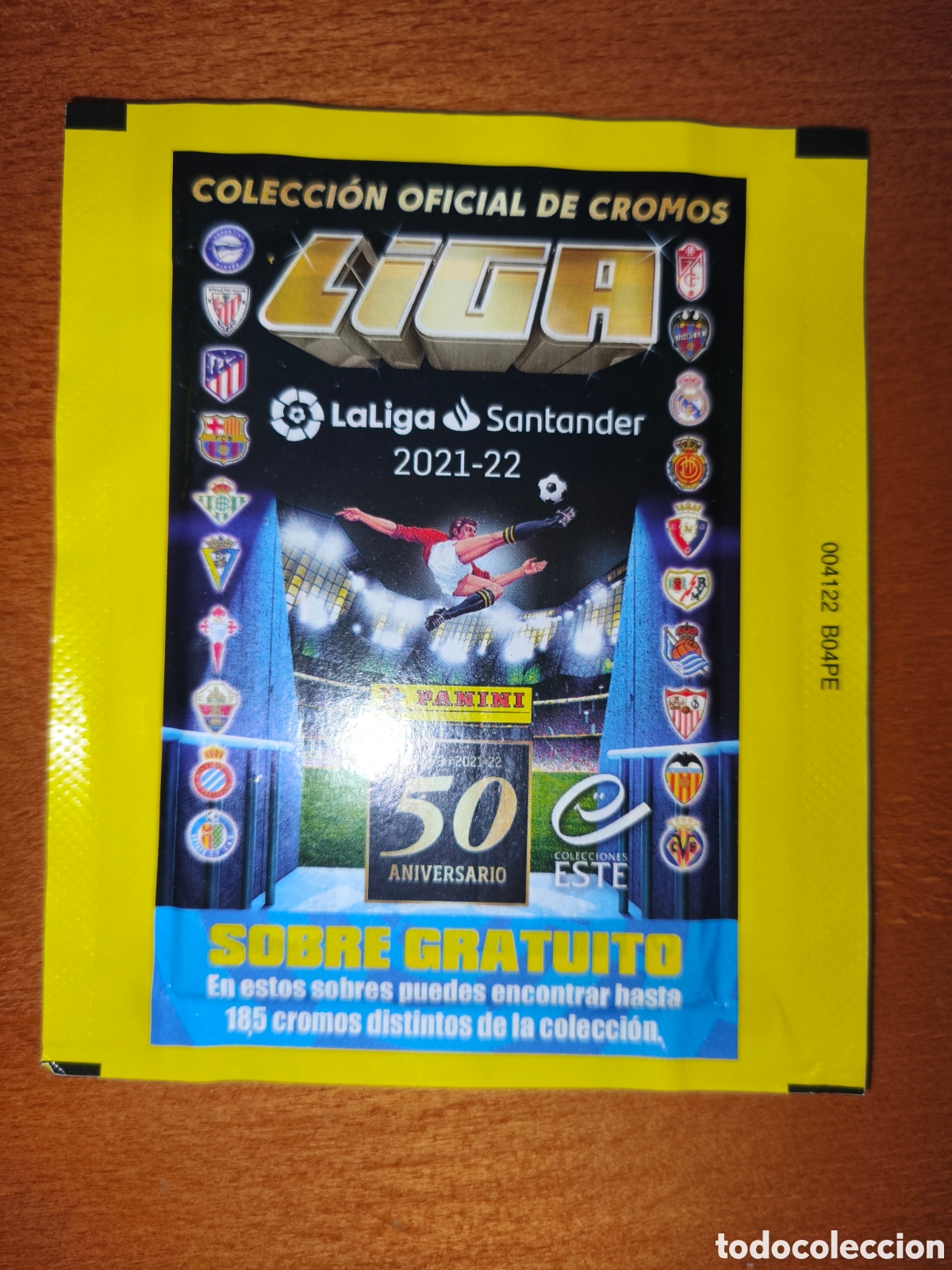 Cromos de f&uacute;tbol: Sobre sin abrir PROMOCIONAL liga este 21/22