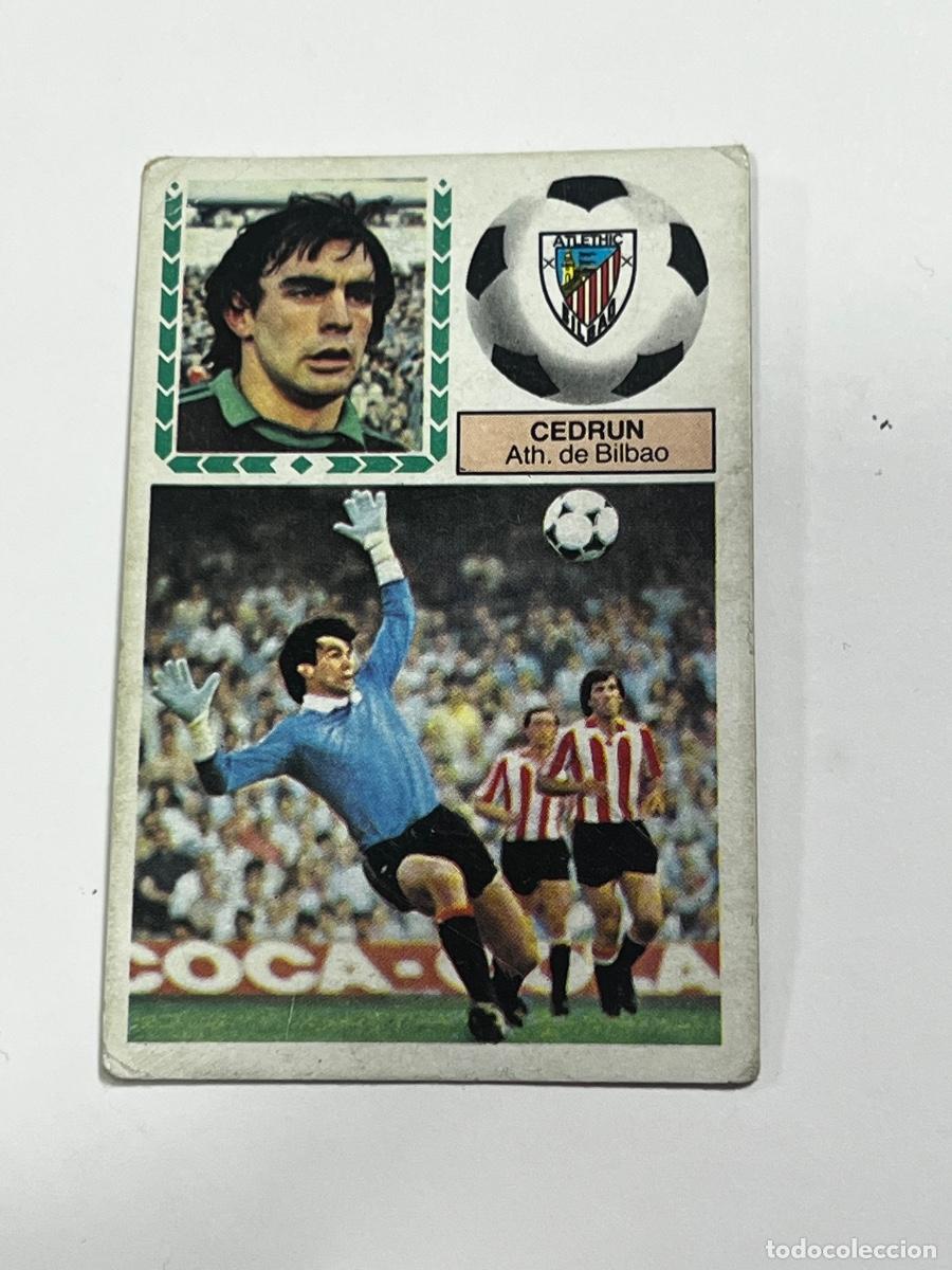 Cromos de f&uacute;tbol: CROMO. LIGA ESTE. 83/84 1&ordf; DIVISI&Oacute;N. CEDRUN. ATH. DE BILBAO. NUEVO.