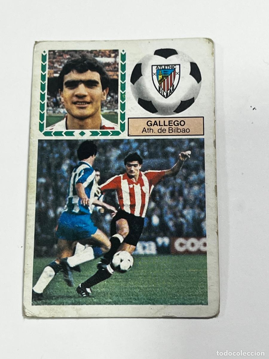 Cromos de f&uacute;tbol: CROMO. LIGA ESTE. 83/84 1&ordf; DIVISI&Oacute;N. GALLEGO. ATH. DE BILBAO. NUEVO.