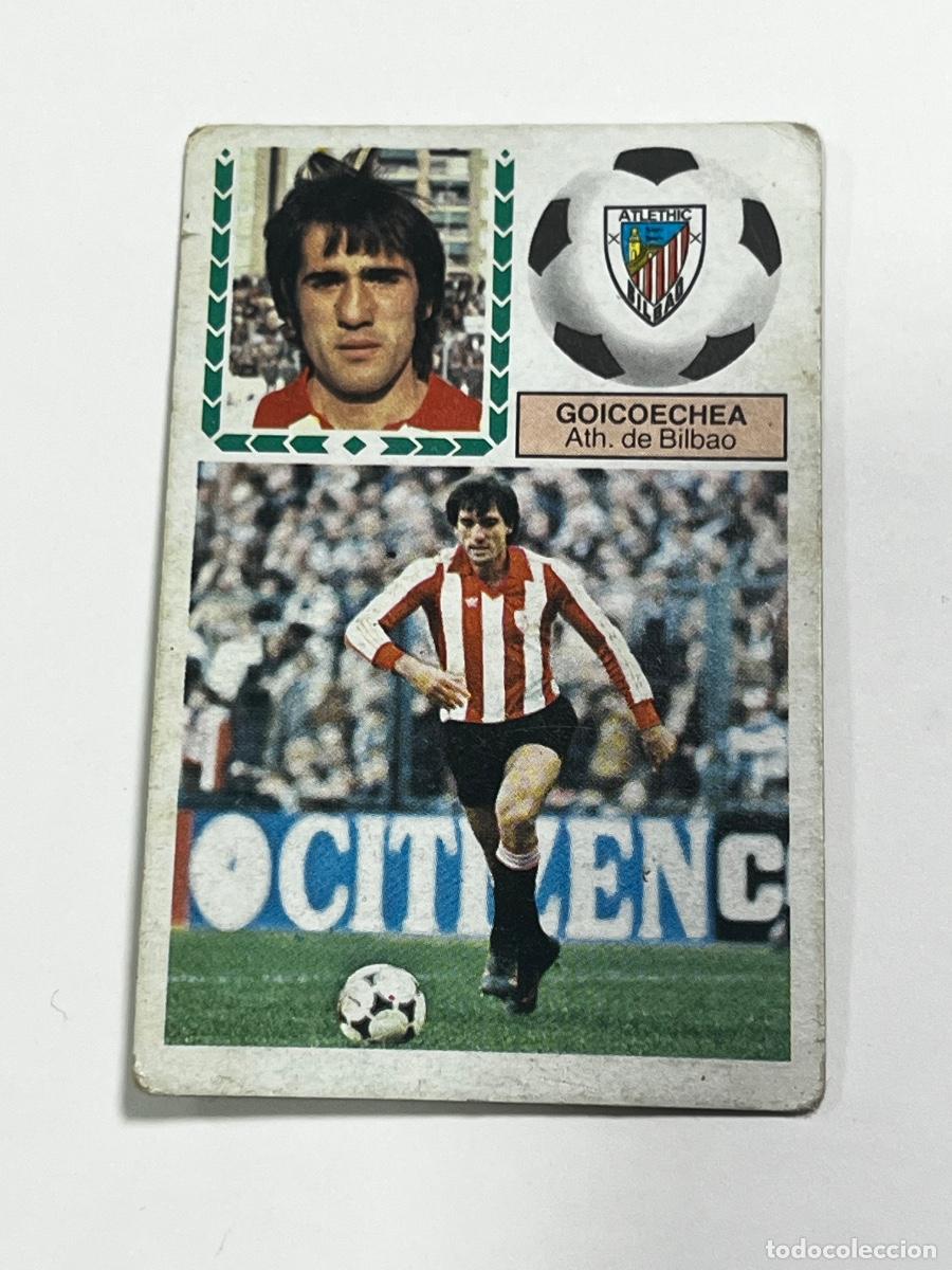 Cromos de f&uacute;tbol: CROMO. LIGA ESTE. 83/84 1&ordf; DIVISI&Oacute;N. GOICOECHEA. ATH. DE BILBAO. NUEVO.