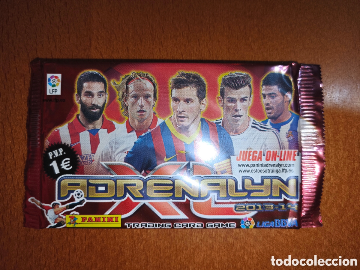 Cromos de f&uacute;tbol: Sobre sin abrir Adrenalyn XL 13/14 Panini