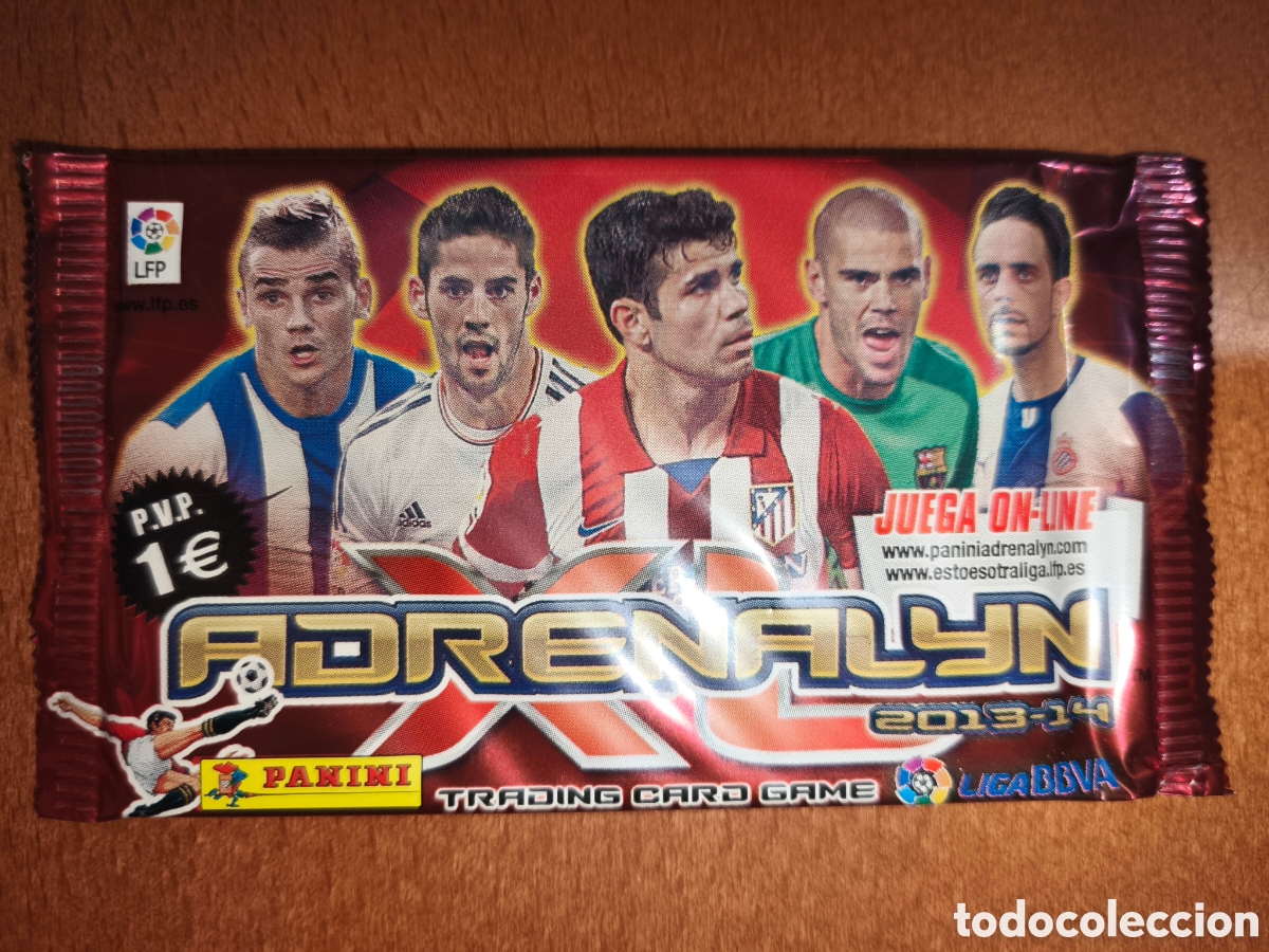 Cromos de f&uacute;tbol: Sobre sin abrir Adrenalyn XL 13/14 Panini
