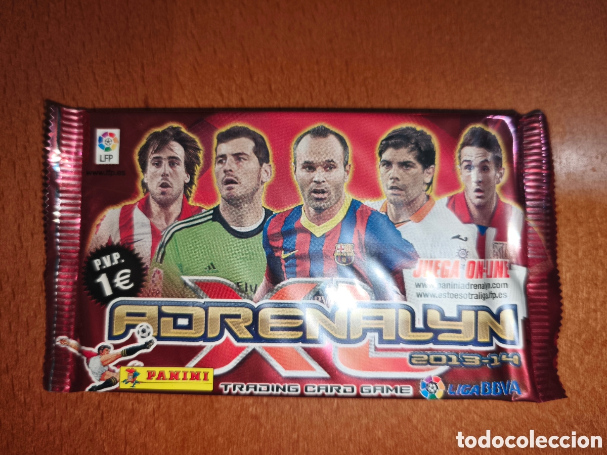 Sobre sin abrir Adrenalyn XL 13/14 Panini