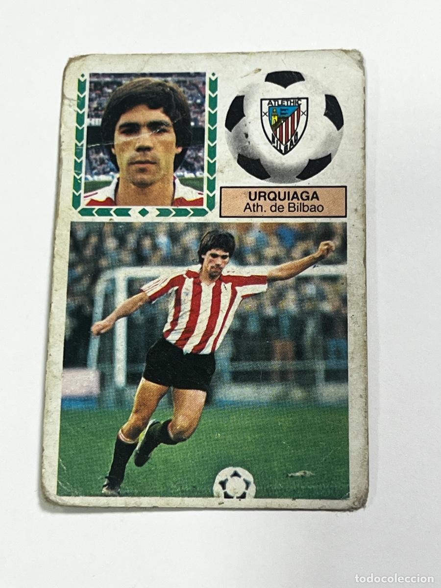 Cromos de f&uacute;tbol: CROMO. LIGA ESTE. 83/84 1&ordf; DIVISI&Oacute;N. URQUIAGA. ATH. DE BILBAO. NUEVO.
