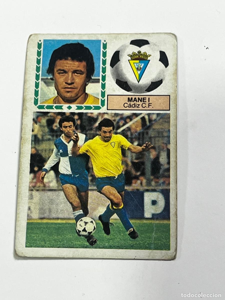 Cromos de f&uacute;tbol: CROMO. LIGA ESTE. 83/84 1&ordf; DIVISI&Oacute;N. MAN&Eacute; I. C&Aacute;DIZ C.F. NUEVO.