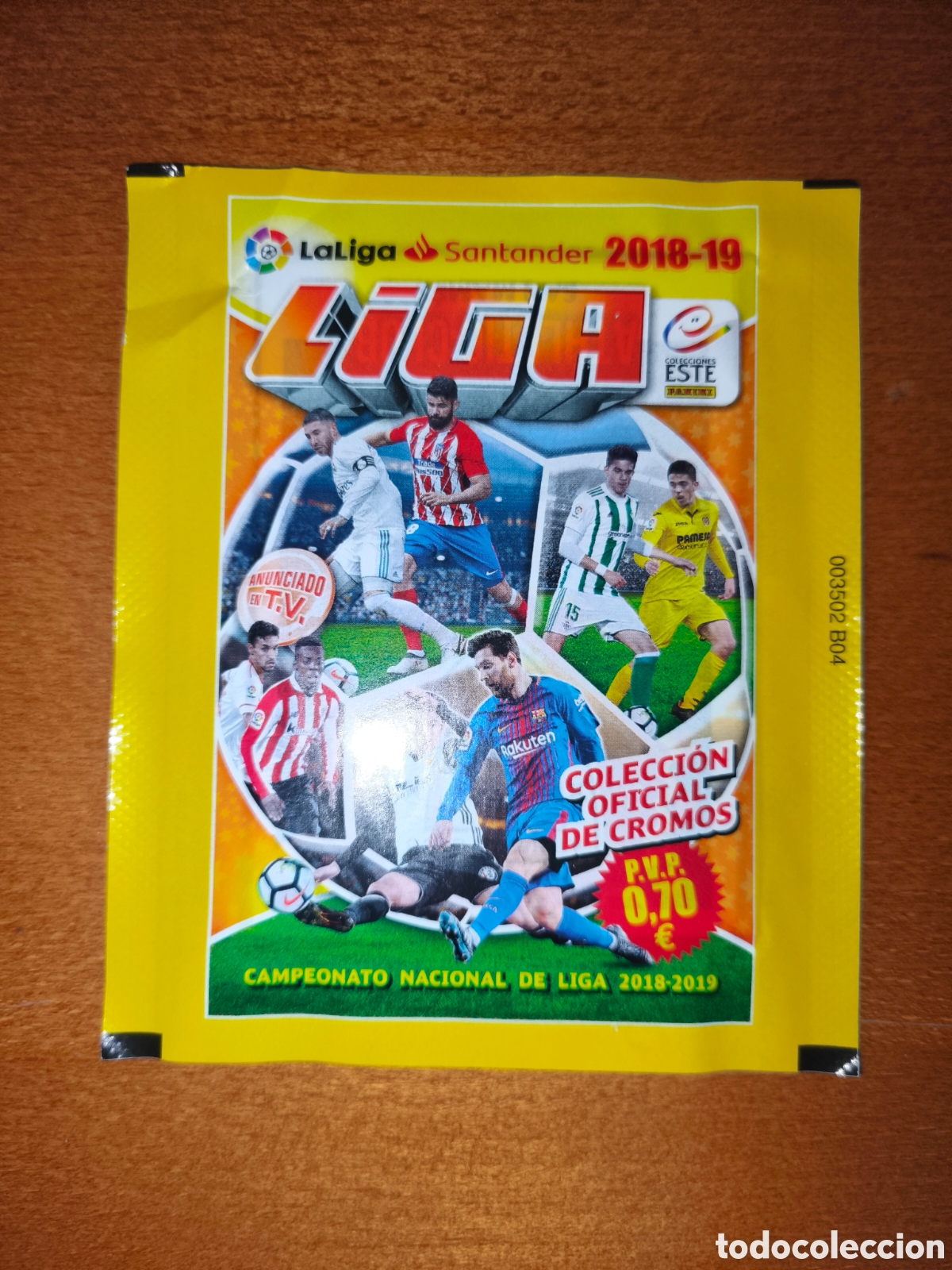 Cromos de f&uacute;tbol: Sobre sin abrir liga este 18/19 Panini