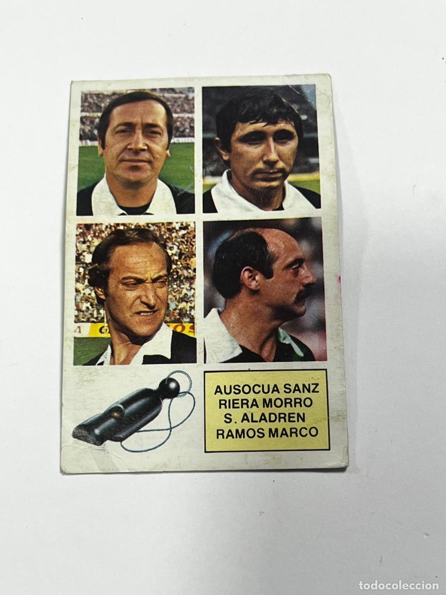 Cromos de f&uacute;tbol: CROMO. LIGA ESTE. 82/83. AUSOCUA SANZ. RIERA MORRO. S.ALADREN. RAMOS MARCOS. NUEVO.