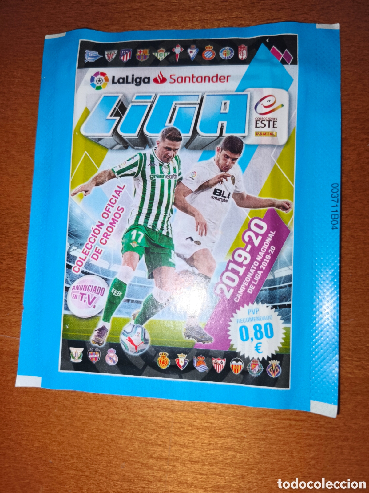 Cromos de f&uacute;tbol: Sobre sin abrir liga este 19/20 Panini