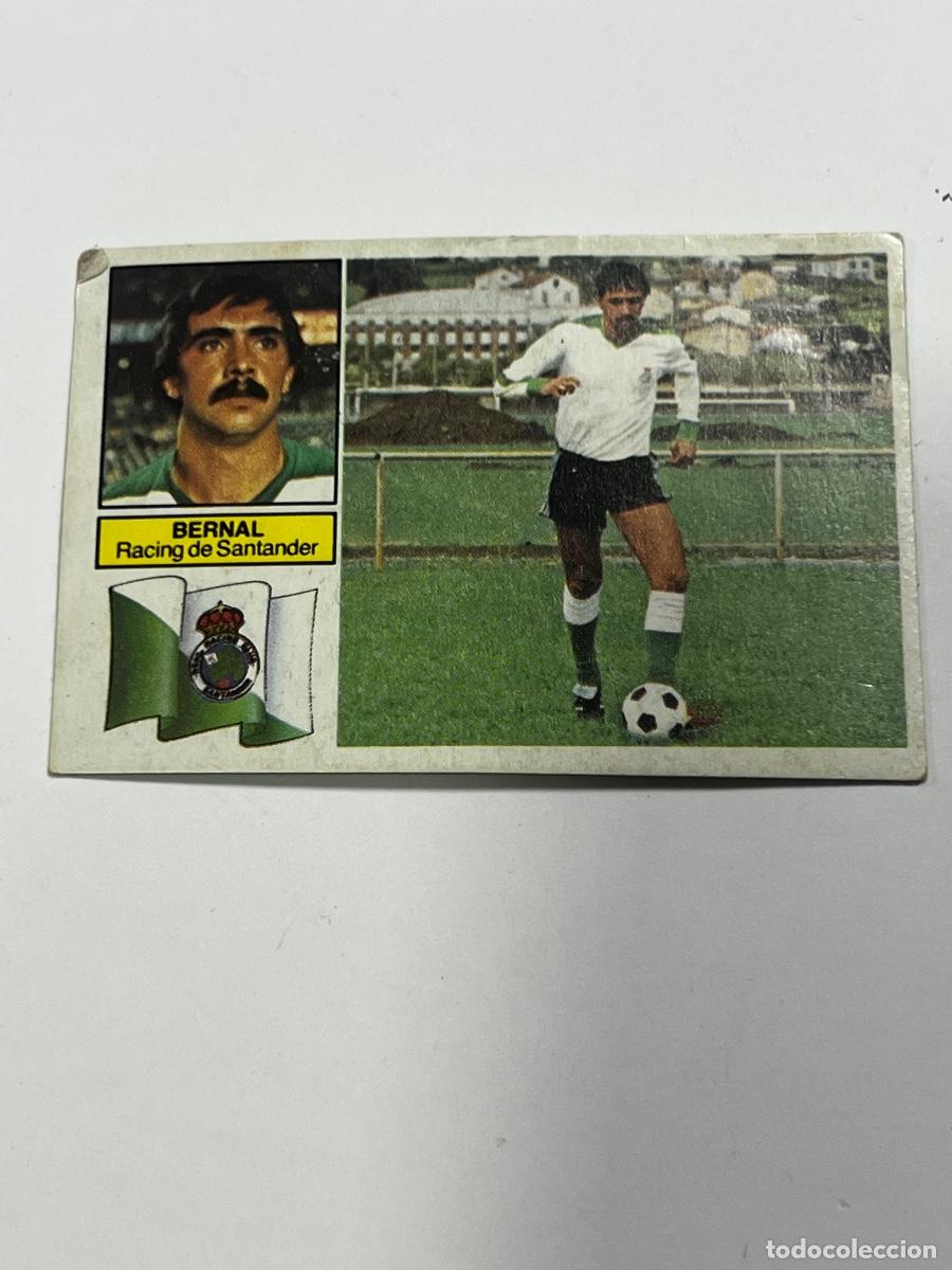 Cromos de f&uacute;tbol: CROMO. LIGA ESTE. 82/83. BERNAL. RACING DE SANTANDER. NUEVO.