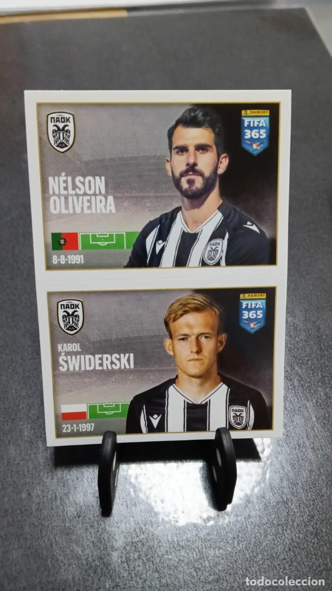 Cromos de f&uacute;tbol: Fifa 365 2021 2022 Nelson Oliveira Swiderski 238 Paok Sin Pegar