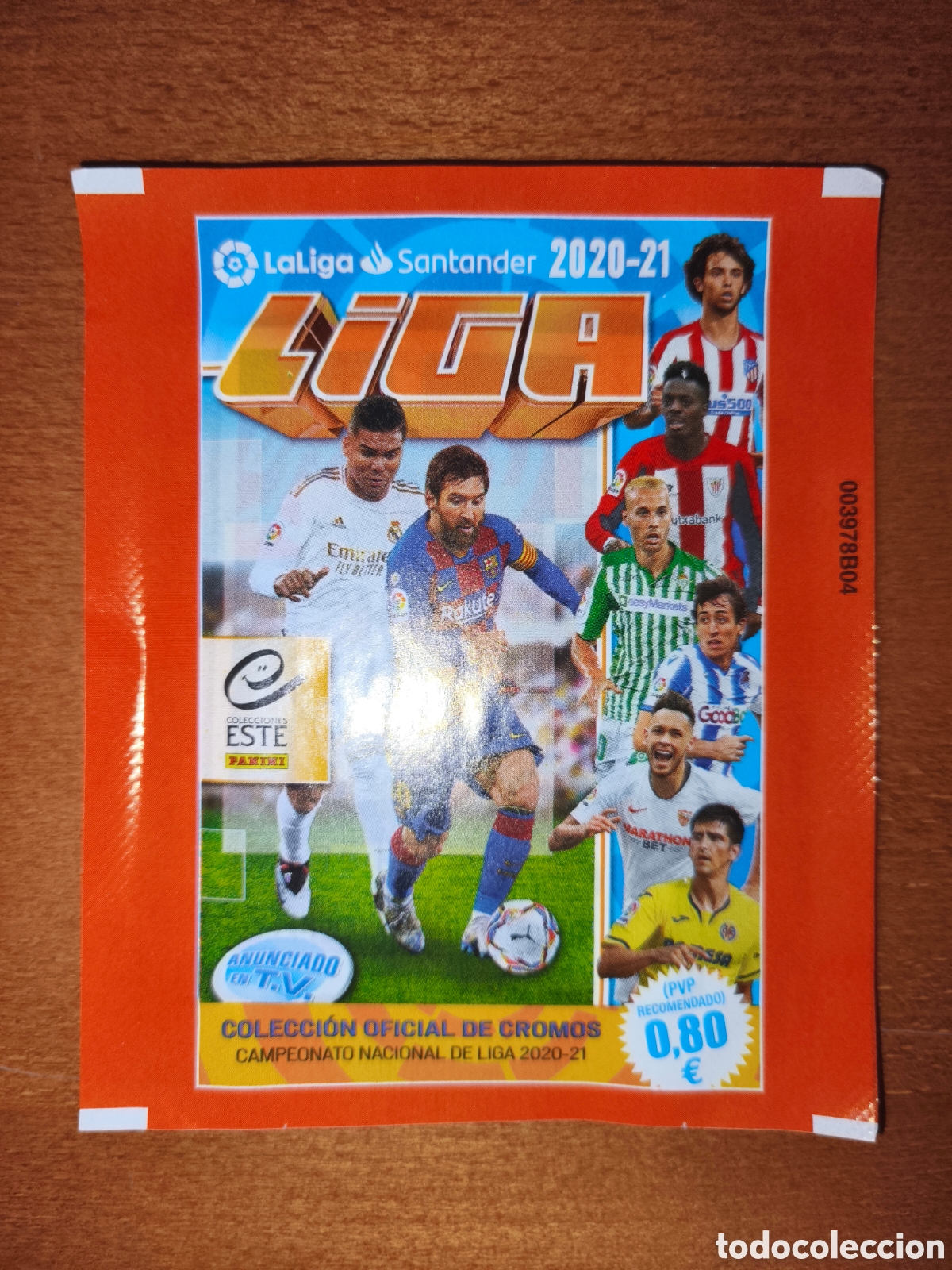 Cromos de f&uacute;tbol: Sobre sin abrir liga este 20/21 Panini