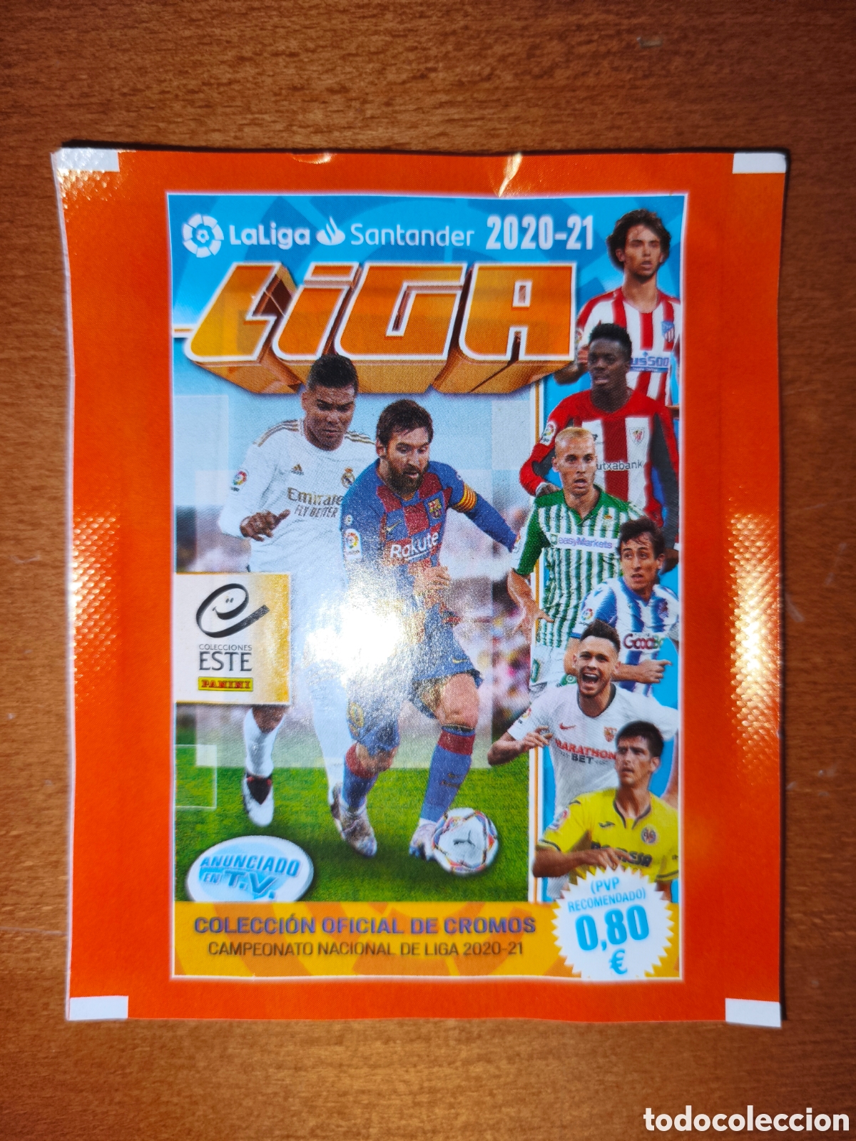 Cromos de f&uacute;tbol: Sobre sin abrir liga este 20/21 Panini