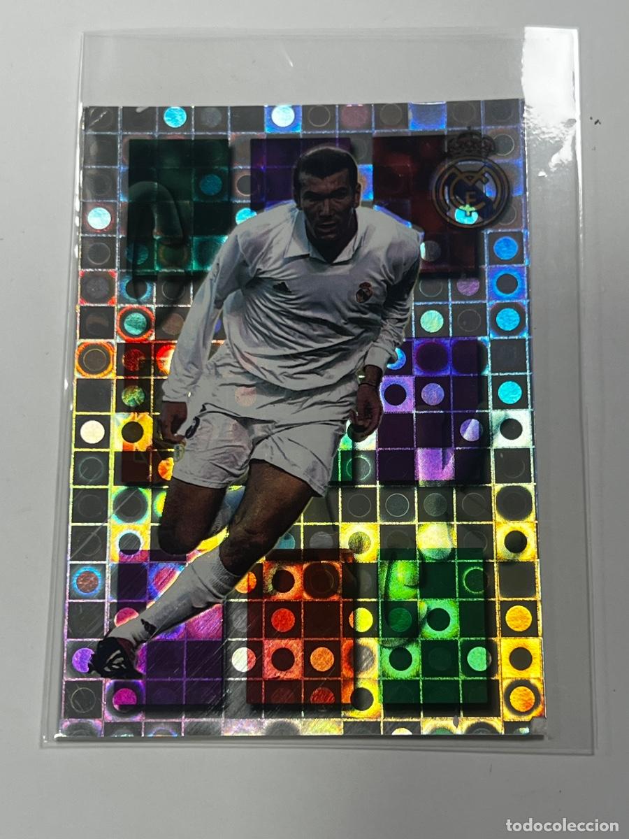 Cromos de f&uacute;tbol: CROMO. ZIDANE CRACK. LAS FICHAS DE LA LIGA 2004. REAL MADRID. NUEVO.