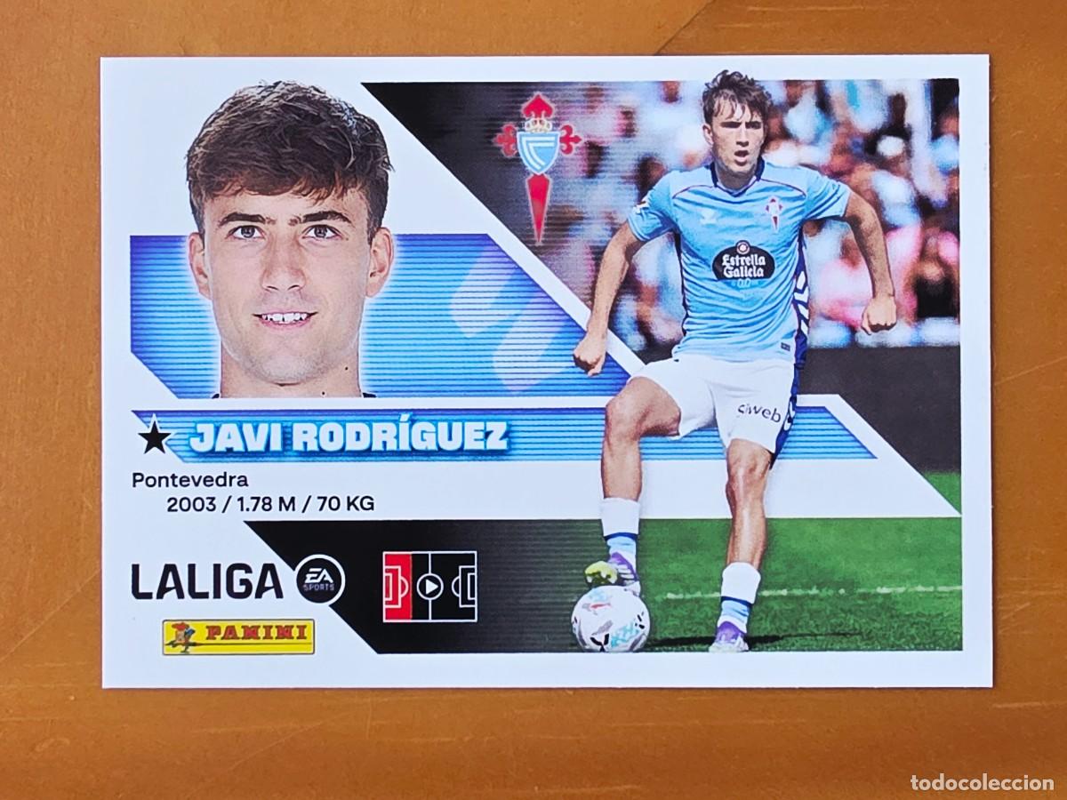 Cromos de Futebol: 7 Javi Rodr&iacute;guez, RC Celta de Vigo, Panini Ediciones Liga Este 2026 2027 26 27 sin pegar