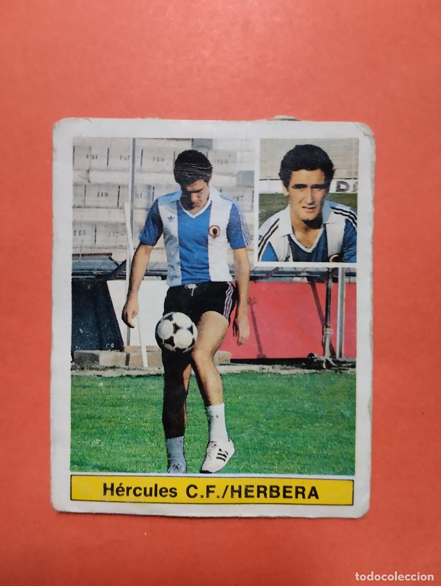 Cromos de f&uacute;tbol: HERBERA HERCULES COLOCA LIGA ESTE 1981/82 81 82 DESPEGADO