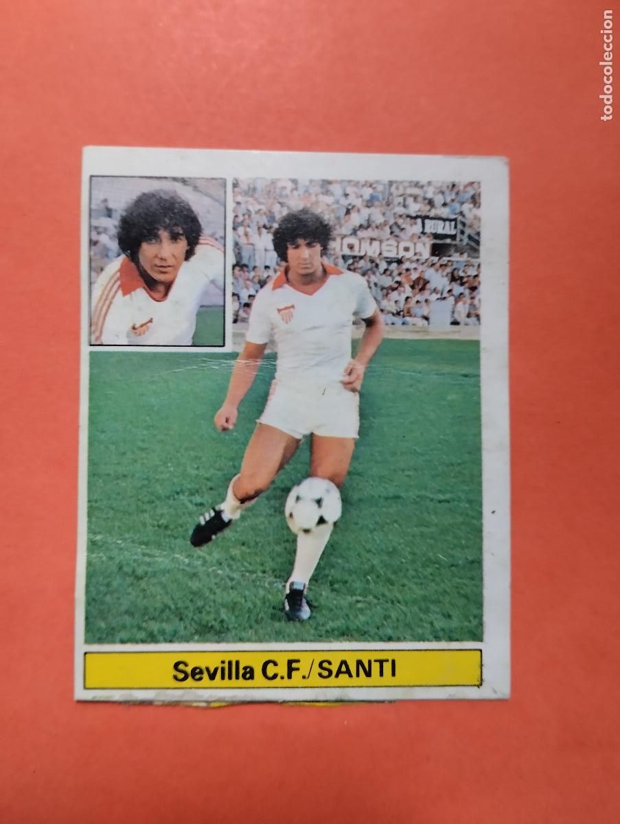 Cromos de f&uacute;tbol: SANTI SEVILLA COLOCA LIGA ESTE 1981/82 81 82 DESPEGADO