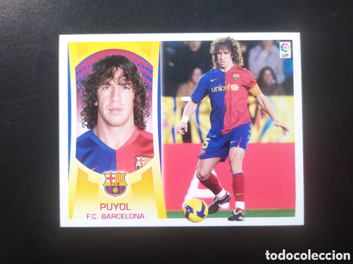 Cromos de f&uacute;tbol: Liga este 2009 2010 09 10 panini Puyol n&deg; 5 Barcelona