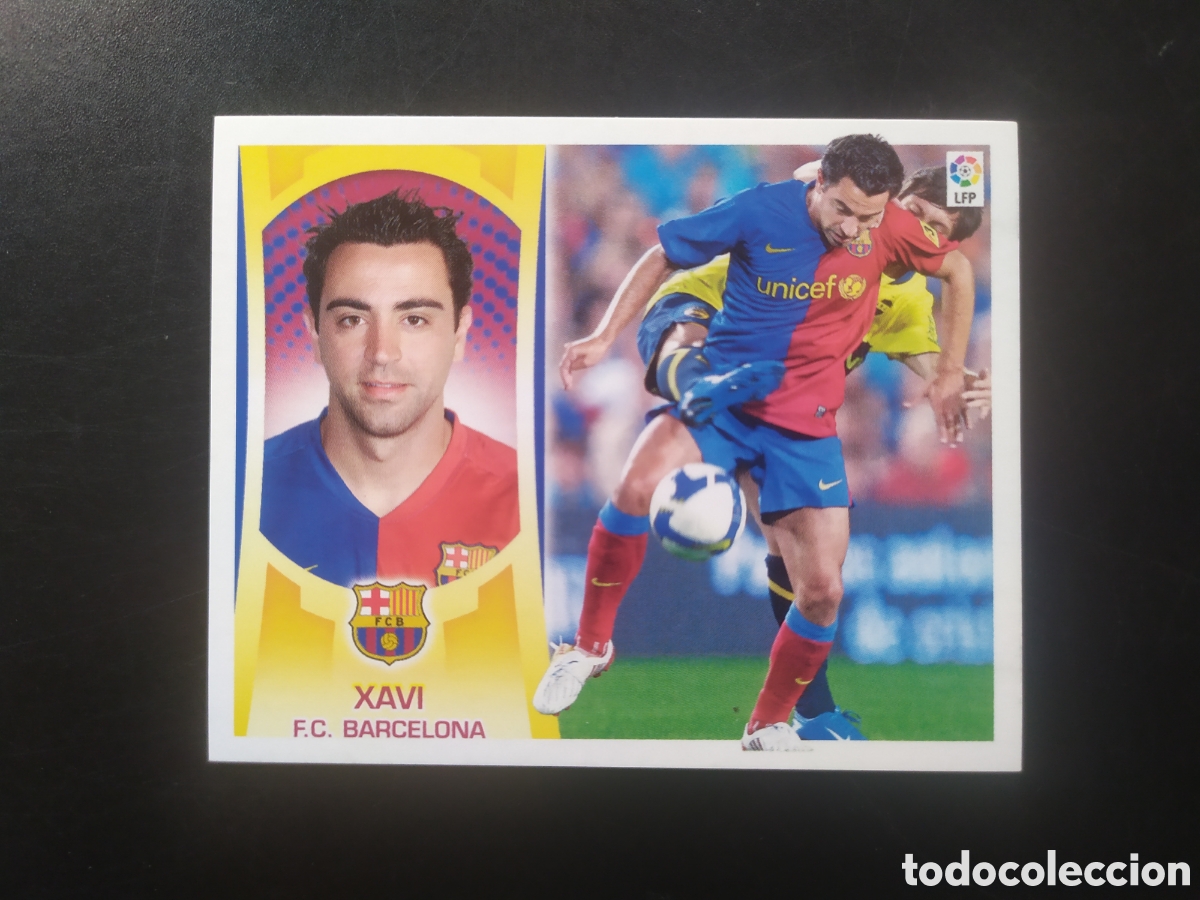 Cromos de f&uacute;tbol: Liga este 2009 2010 09 10 panini Xavi n&deg; 11 Barcelona