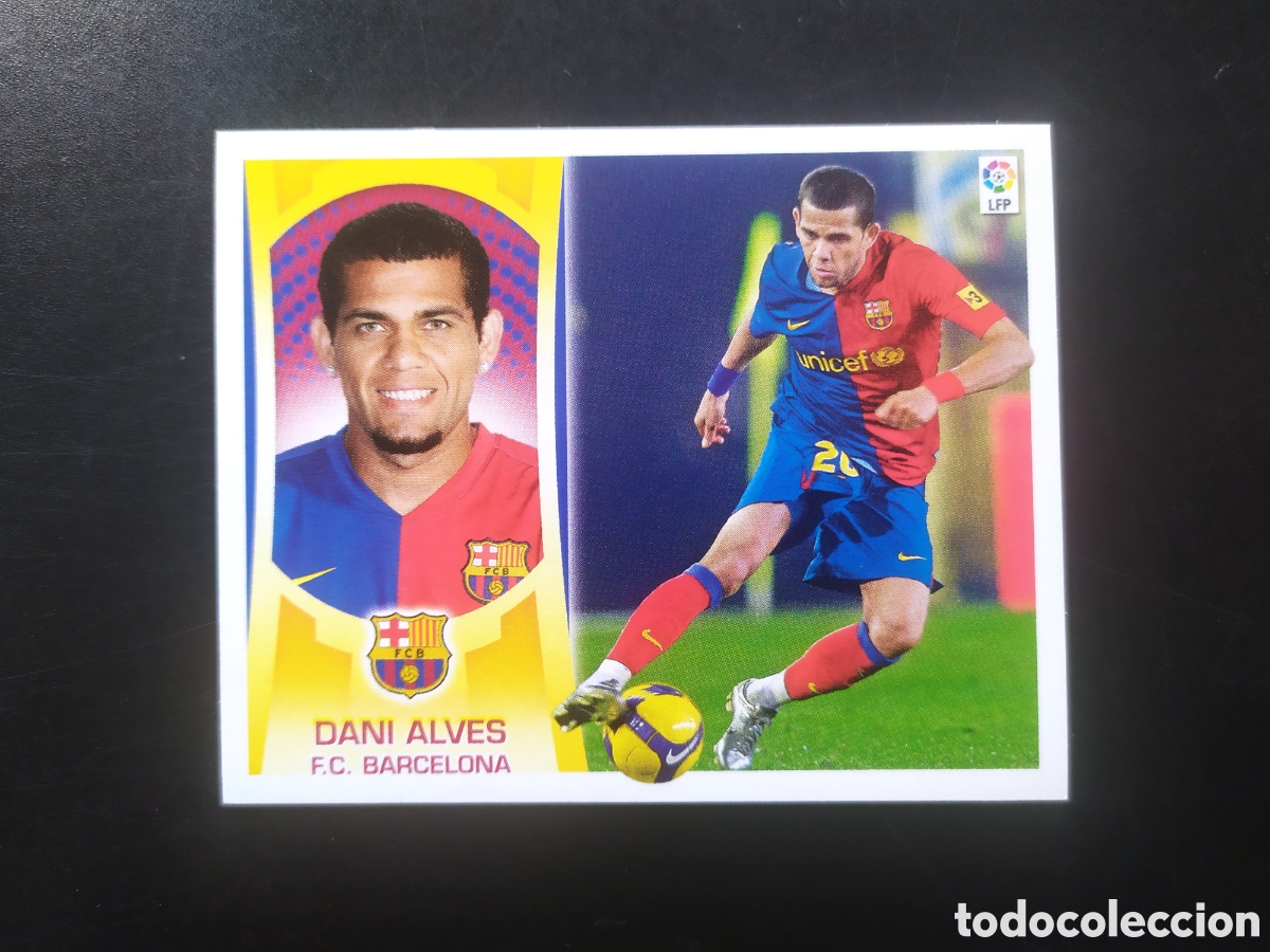 Cromos de f&uacute;tbol: Liga este 2009 2010 09 10 panini Dani Alves n&deg; 3 Barcelona