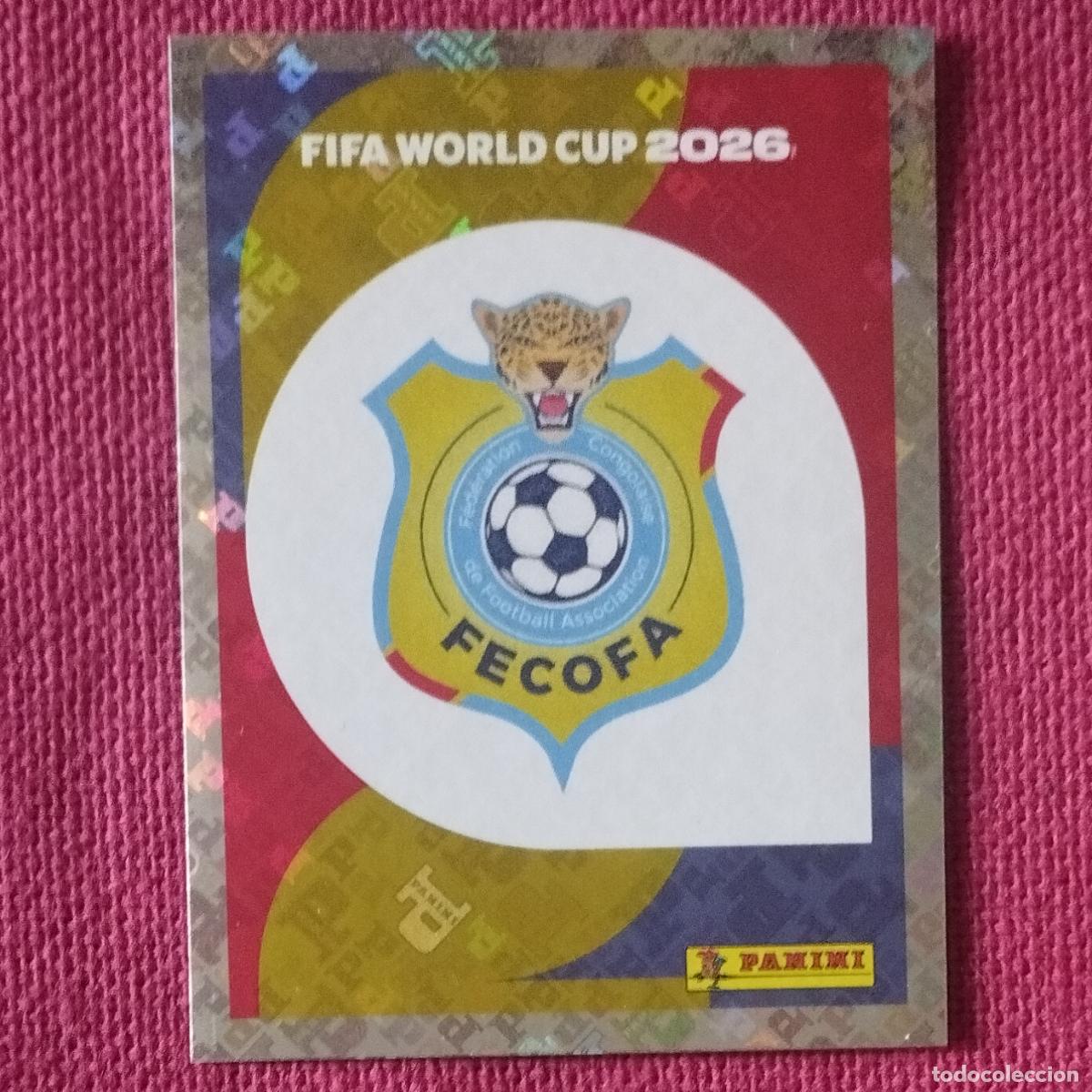 Cromos de f&uacute;tbol: ESCUDO CONGO DR - COD 1 - MUNDIAL DE FUTBOL - FIFA WORLD CUP - 2026