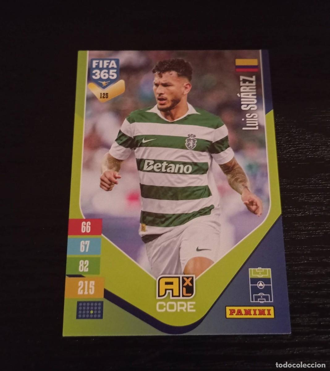 Cromos de f&uacute;tbol: -ADRENALYN FIFA 365 2027 : 125 LUIS SUAREZ ( SPORTING DE LISBOA )