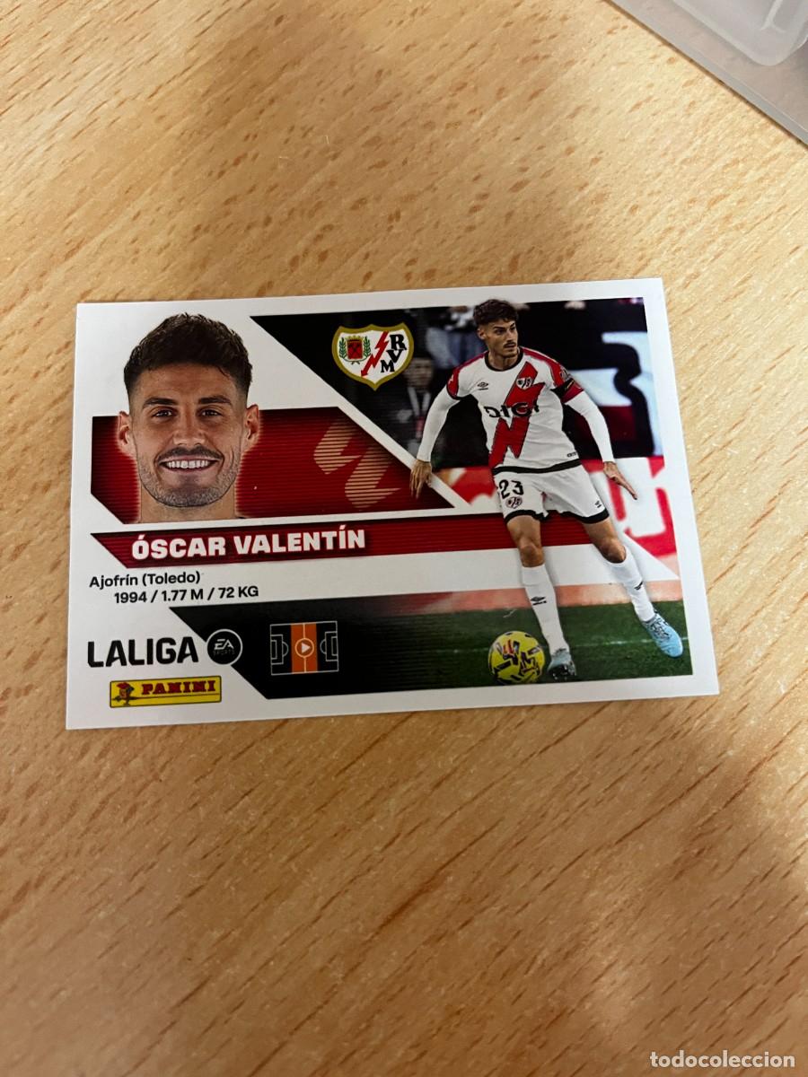 Cromos de f&uacute;tbol: LIGA ESTE 2026 2027 26 27 PANINI N&ordm; 13 OSCAR VALENTIN RAYO VALLECANO
