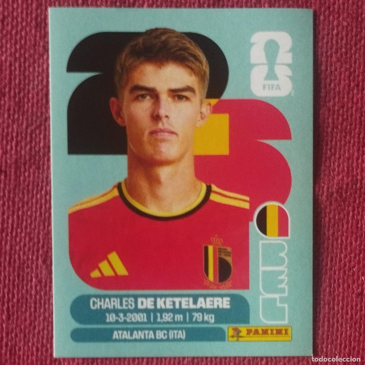 Cromos de Futebol: CHARLES DE KETELAERE - BELGICA - BEL 17 - MUNDIAL DE FUTBOL - FIFA WORLD CUP 2026