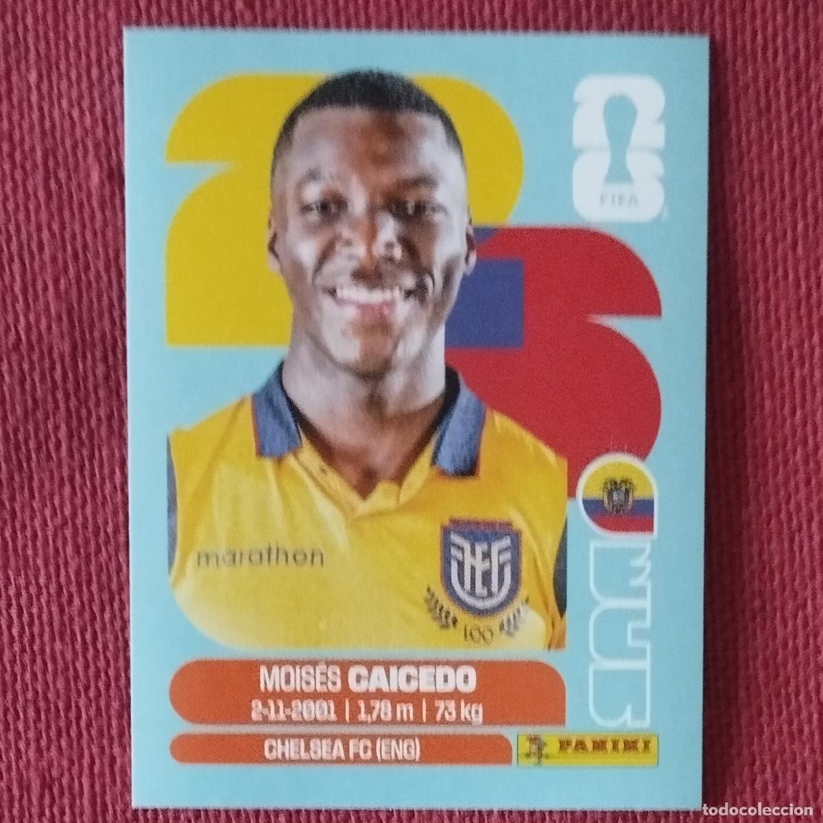 Cromos de Futebol: MOISES CAICEDO - ECUADOR - ECU 9 - MUNDIAL DE FUTBOL - FIFA WORLD CUP 2026