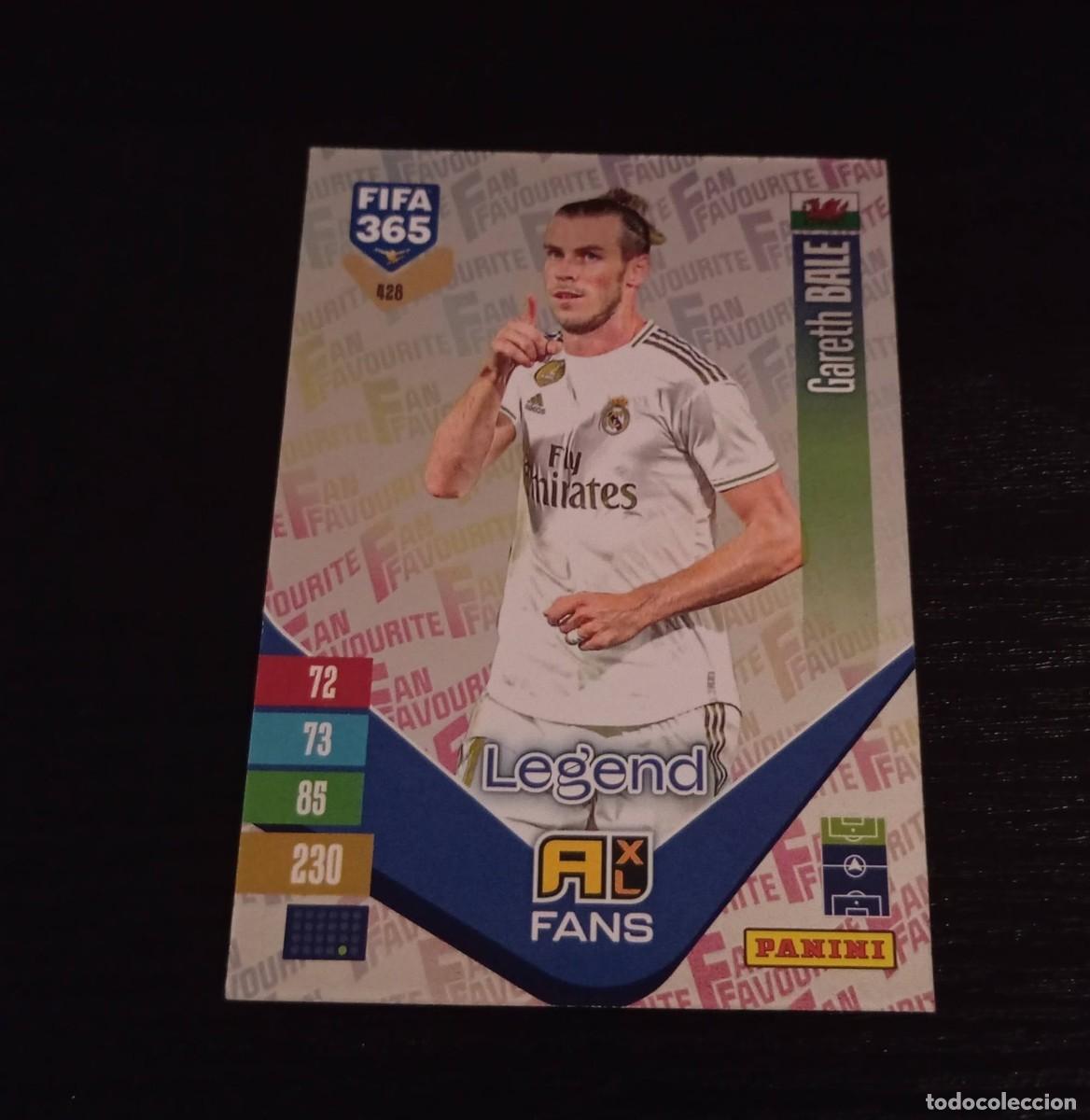 Cartes &agrave; collectionner de Football: -ADRENALYN FIFA 365 2027 : 428 GARETH BALE ( REAL MADRID ) -- FAN FAVOURITE --