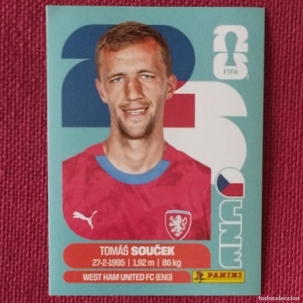 Cromos de f&uacute;tbol: TOMAS SOUCEK - REPUBLICA CHECA - CZE 12 - MUNDIAL DE FUTBOL - FIFA WORLD CUP - 2026