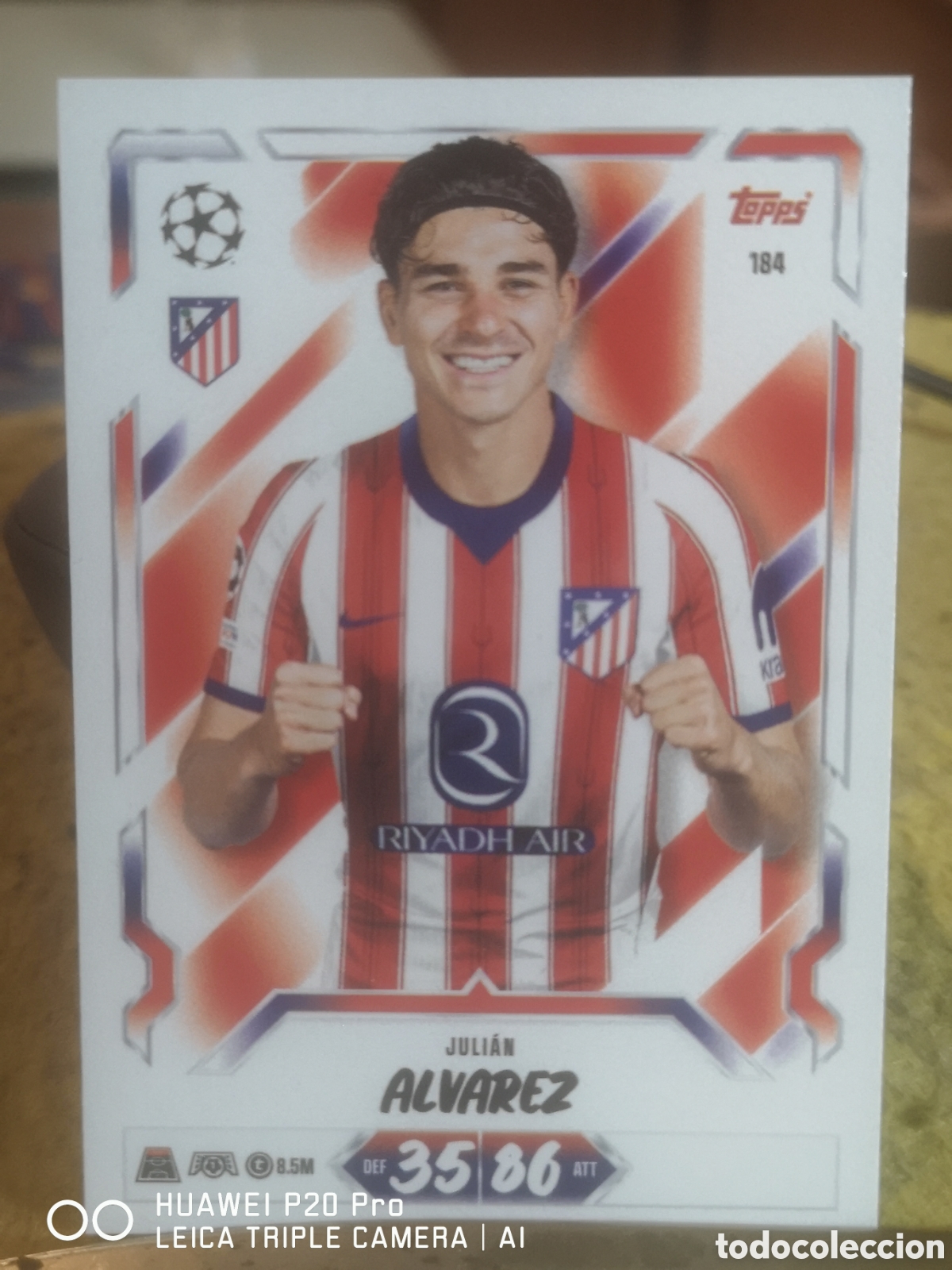 Cromos de f&uacute;tbol: MATCH ATTAX 2026 27 JULIAN ALVAREZ 184 - ATLETICO DE MADRID