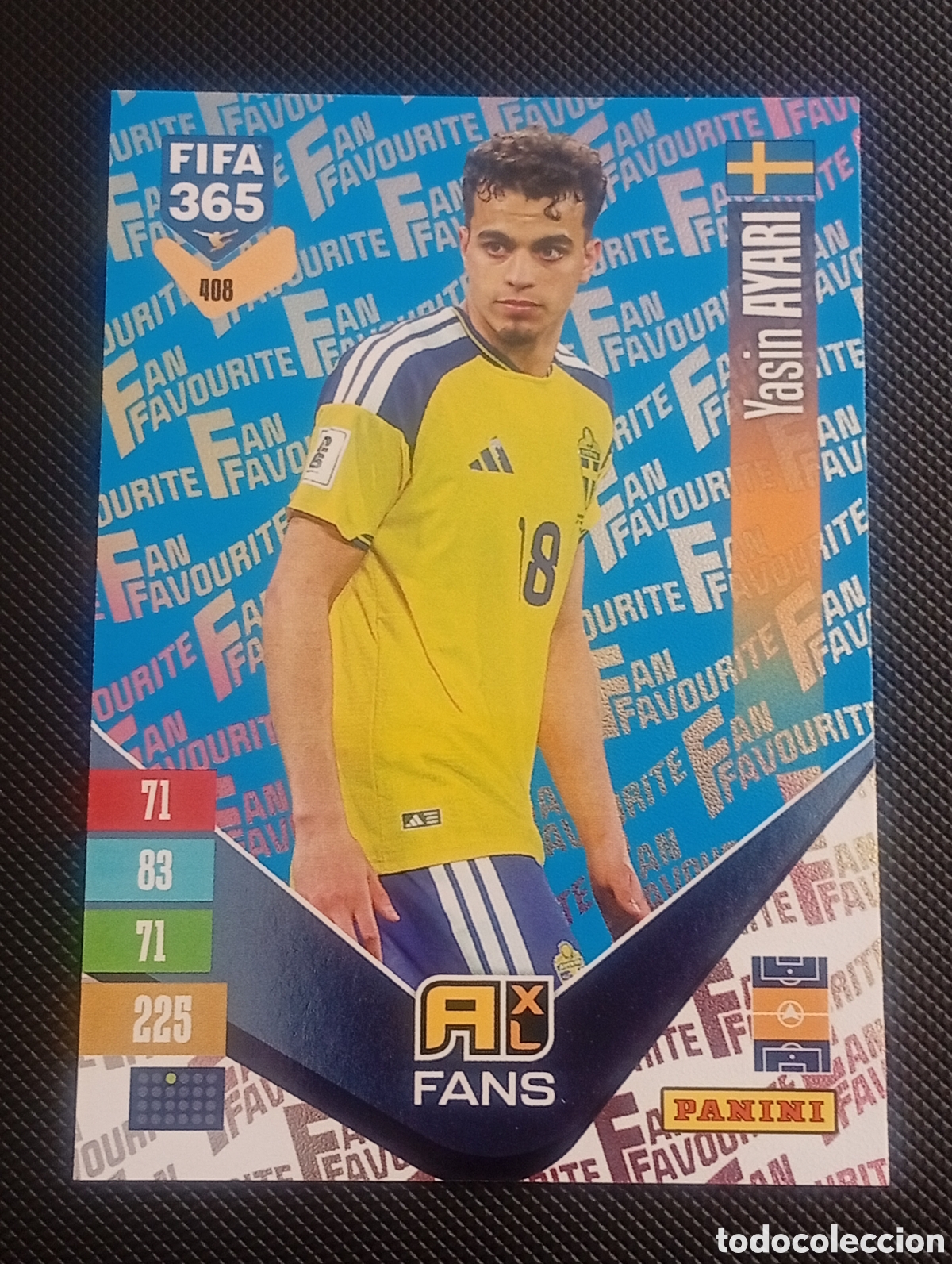 Cromos de f&uacute;tbol: 408 paralela blue AYARI FIFA 365 ADRENALYN XL 2026 2027 26 27 CARDS PANINI TOPPS