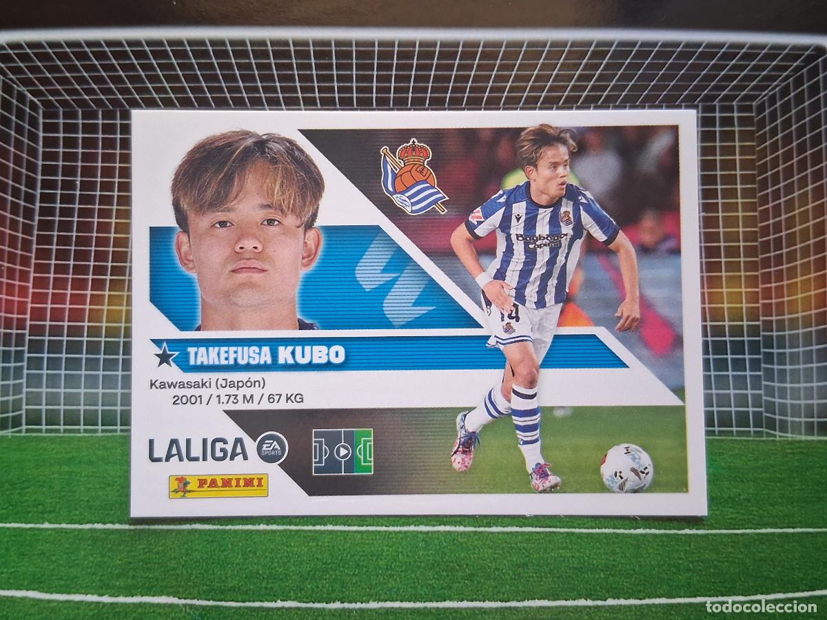 Cromos de f&uacute;tbol: 17 KUBO REAL SOCIEDAD CROMOS EDICIONES ESTE LIGA FUTBOL PANINI 2026 2027 26 27