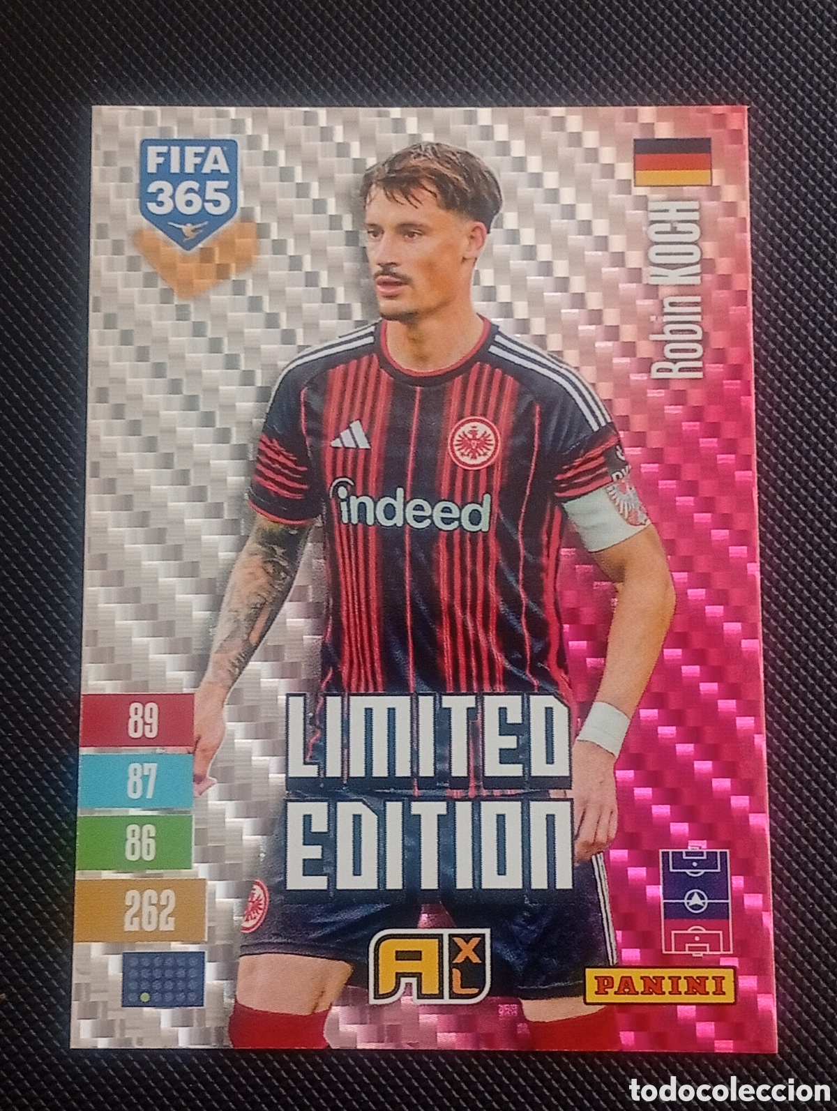 Cromos de f&uacute;tbol: limited edition KOCH EINTRACH FIFA 365 ADRENALYN XL 2026 2027 26 27 CARDS PANINI TOPPS