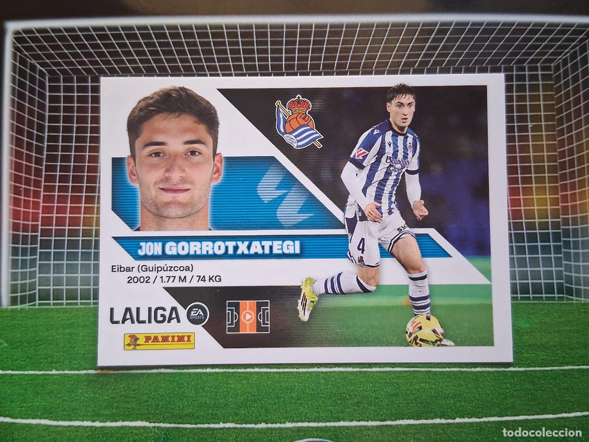 Cromos de f&uacute;tbol: 10 GORROTXATEGI REAL SOCIEDAD CROMOS EDICIONES ESTE LIGA FUTBOL PANINI 2026 2027 26 27