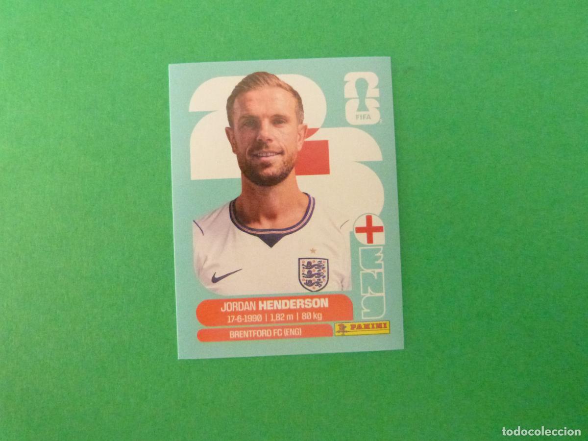 Cromos de f&uacute;tbol: CROMO FUTBOL HENDERSON INGLATERRA SIN PEGAR N&ordm; 9 ENG 9 MUNDIAL 2026 PANINI