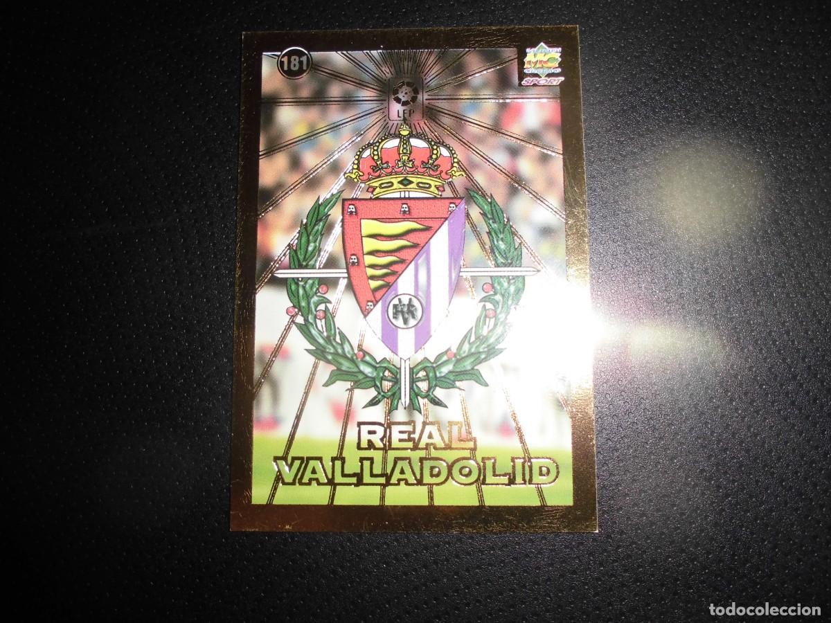 Cromos de f&uacute;tbol: MUNDICROMO - LAS FICHAS DE LA LIGA 1998 - 1999 / 98 - 99 - N&ordm; 181 - ESCUDO REAL VALLADOLID..