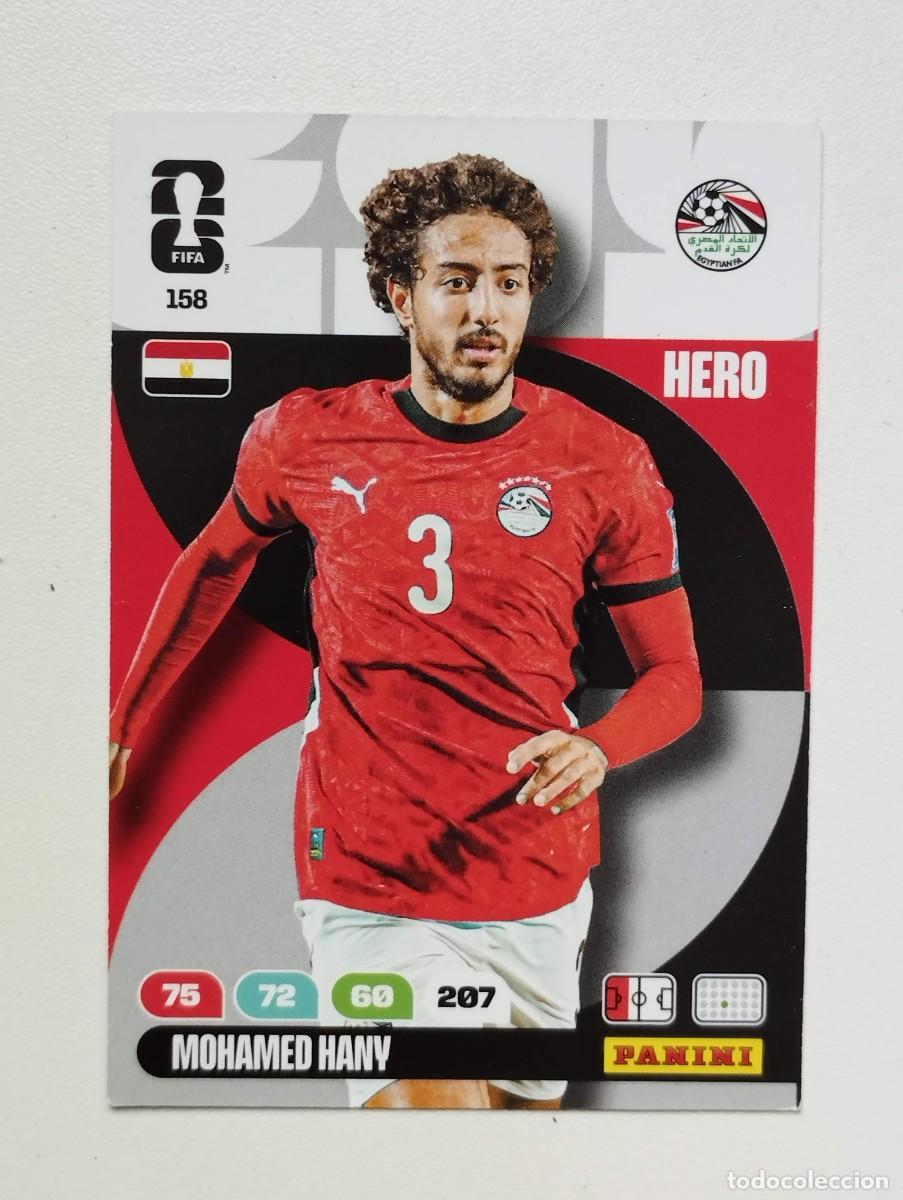 Cromos de f&uacute;tbol: CROMO CARD ADRENALYN MUNDIAL WORLD CUP 2026 HERO 158 MOHAMED HANY EGIPTO