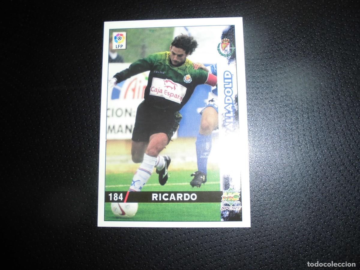 Cromos de f&uacute;tbol: MUNDICROMO - LAS FICHAS DE LA LIGA 1998 - 1999 / 98 - 99 - N&ordm; 184 - RICARDO - REAL VALLADOLID..