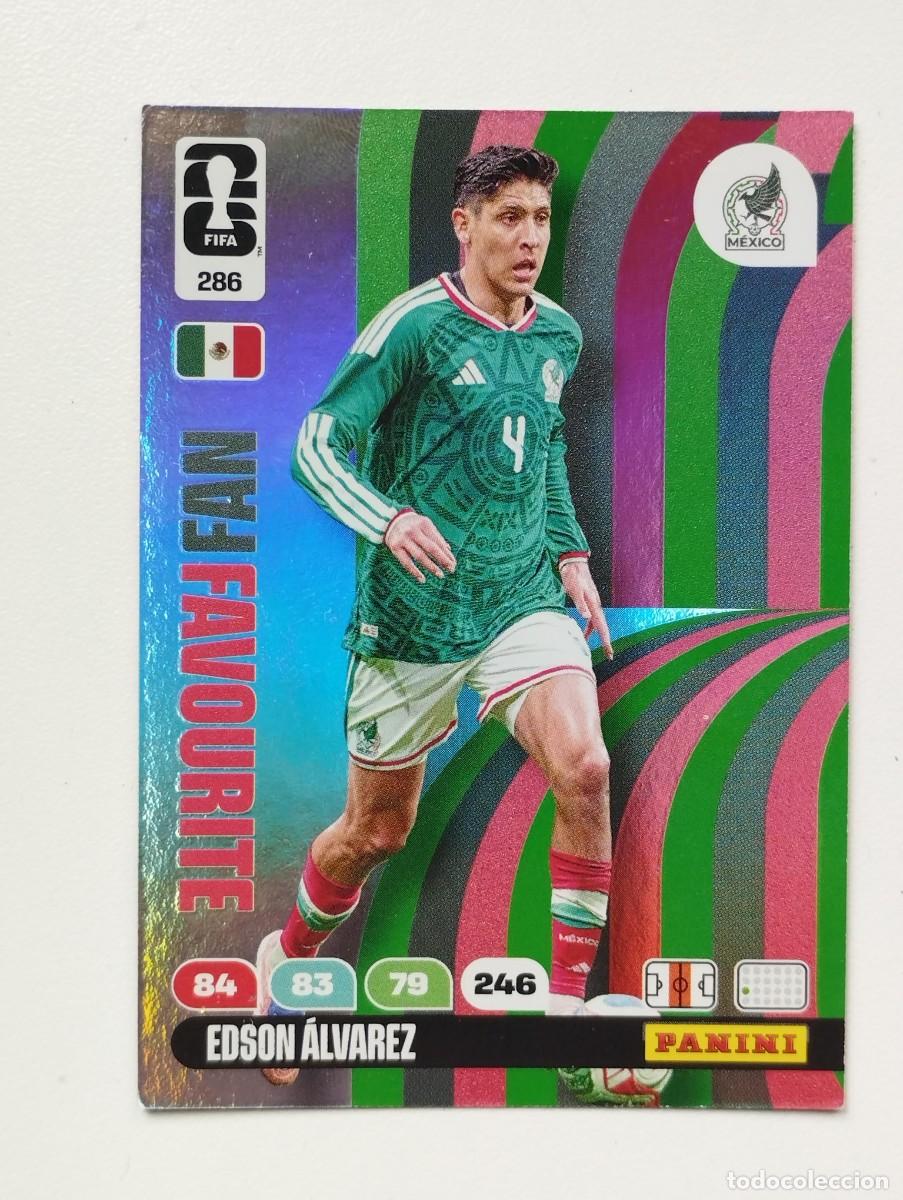 Cromos de f&uacute;tbol: CROMO CARD ADRENALYN MUNDIAL WORLD CUP 2026 HERO 286 EDSON ALVAREZ MEXICO