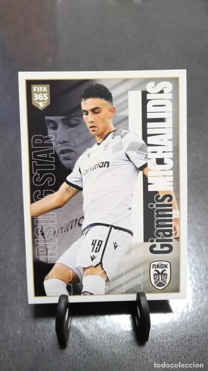 Cromos de f&uacute;tbol: Fifa 365 2021 2022 Michailidis 241 Paok Sin Pegar