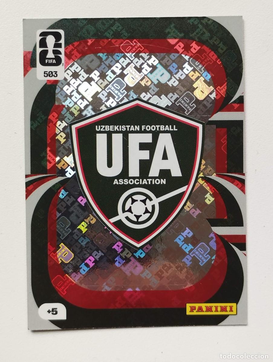 Cromos de f&uacute;tbol: CROMO CARD ADRENALYN MUNDIAL WORLD CUP 2026 ESCUDO 503 UZBEKISTAN