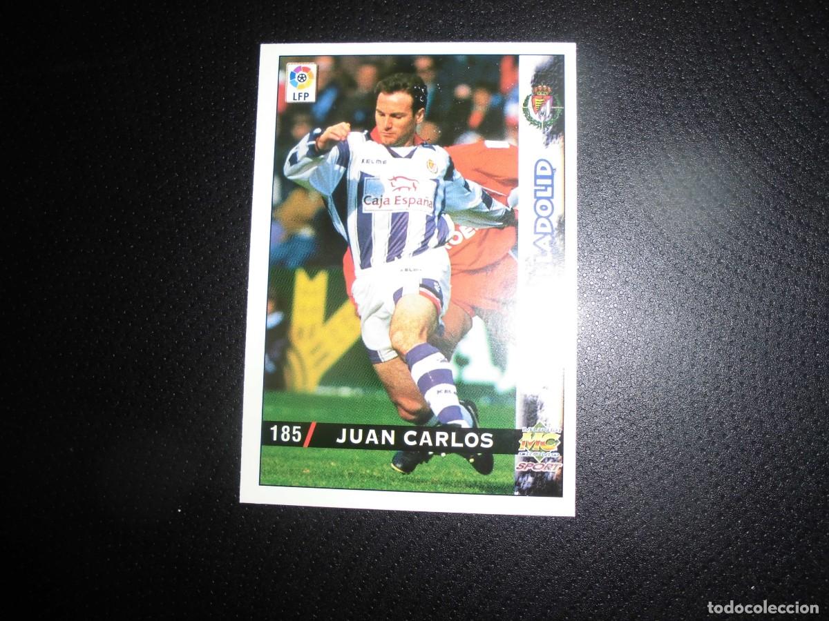 Cromos de f&uacute;tbol: MUNDICROMO - LAS FICHAS DE LA LIGA 1998 - 1999 / 98 - 99 - N&ordm; 185 - JUAN CARLOS - REAL VALLADOLID..