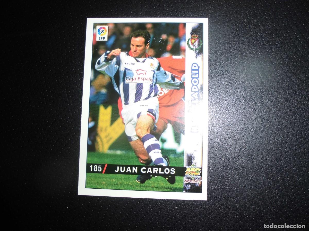Cromos de f&uacute;tbol: MUNDICROMO - LAS FICHAS DE LA LIGA 1998 - 1999 / 98 - 99 - N&ordm; 185 - JUAN CARLOS - REAL VALLADOLID..
